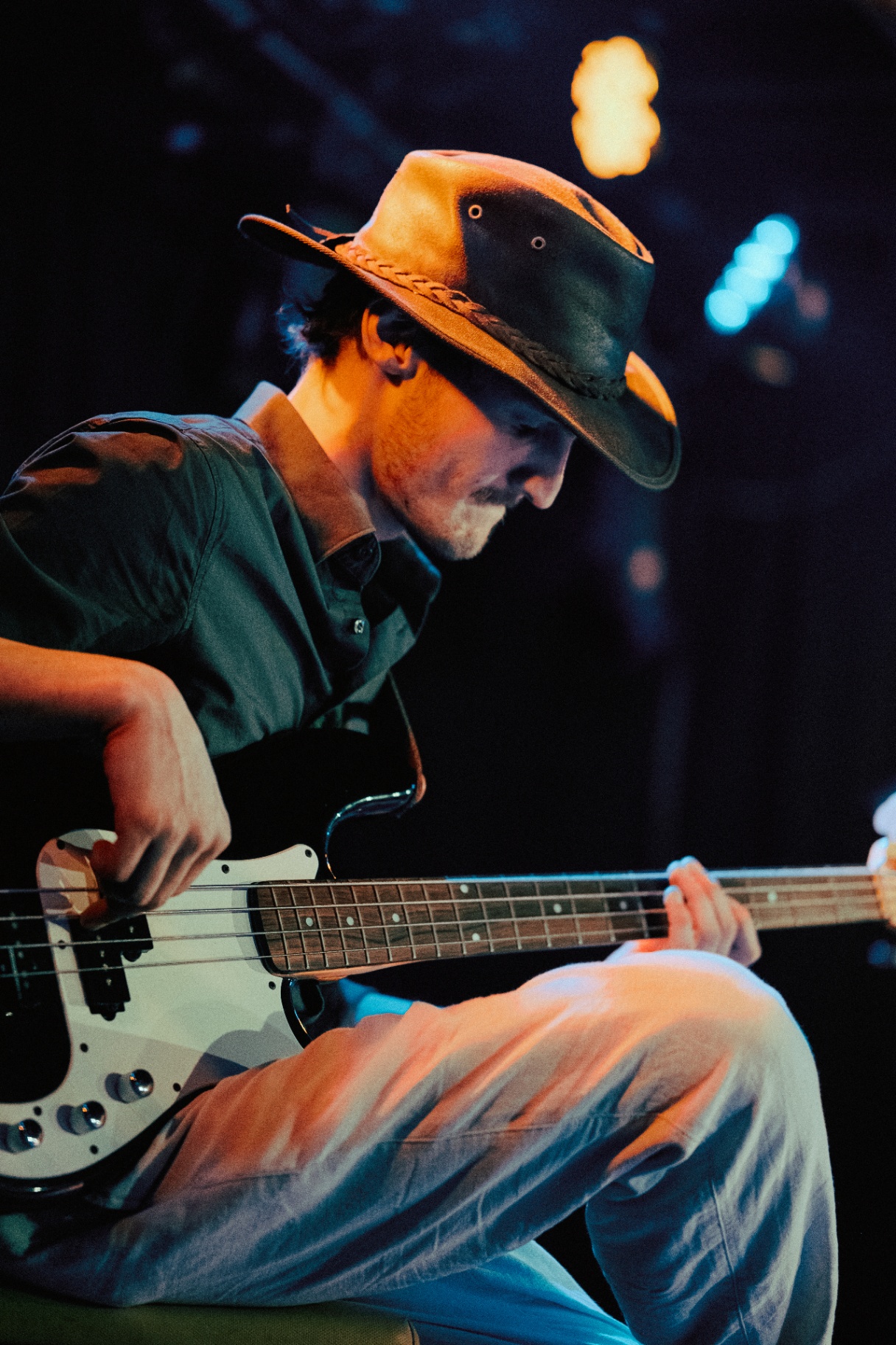 Jasper West performing live