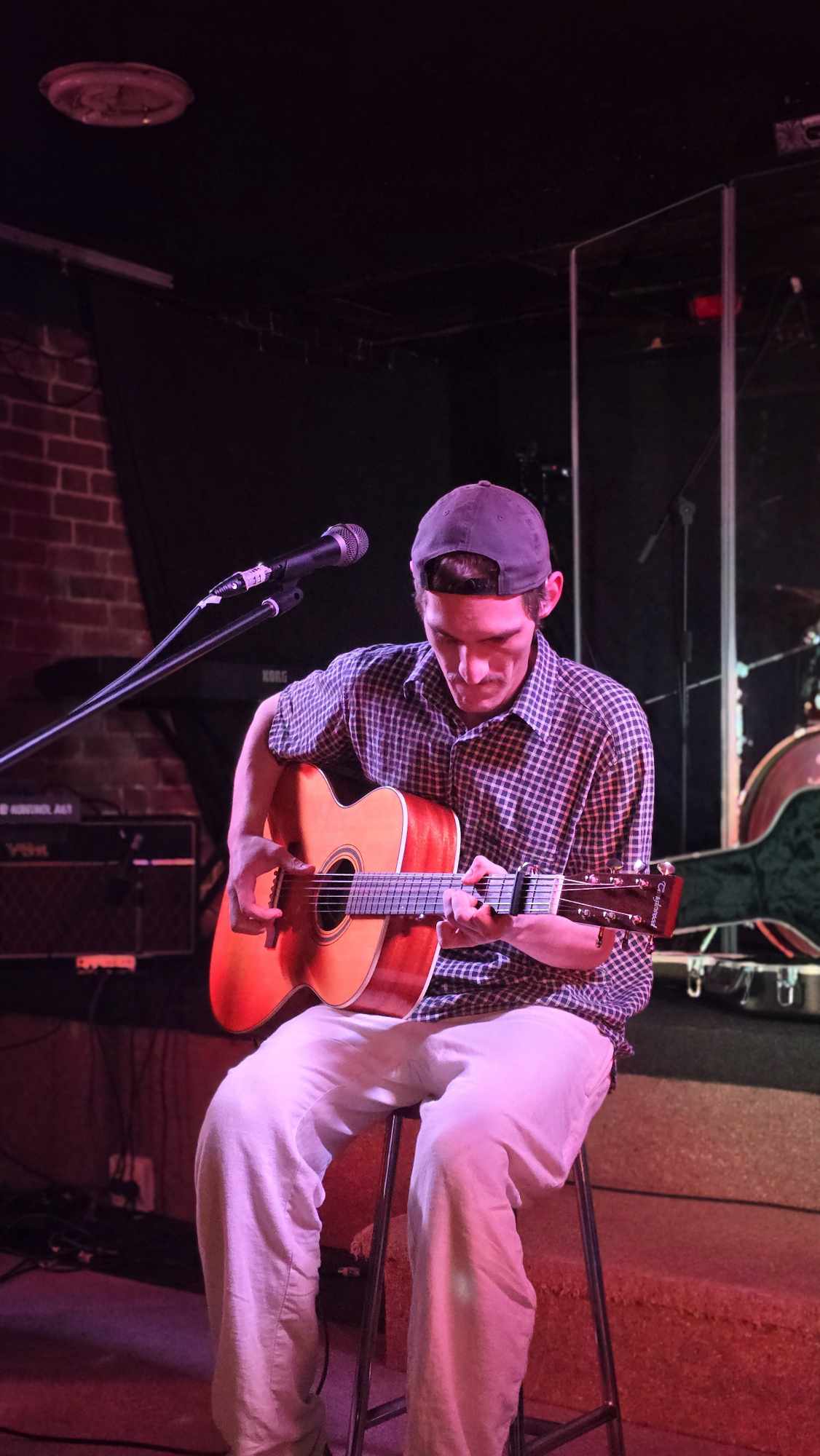Jasper West performing live